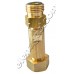 Удължител за композитна бутилка W21.8x1/14LH - М/Ж