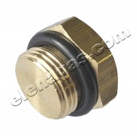 Тапа М12х1mm за инжекторна рейка- месинг