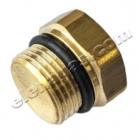 Тапа М16х1.25mm - месинг