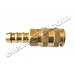 Бърза връзка женска за газ за маркуч 8mm