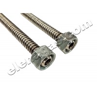 Гъвкава връзка за газ 2 х 3/8" INOX