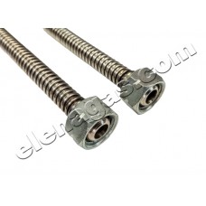 Гъвкава връзка за газ 2 х 3/8" INOX