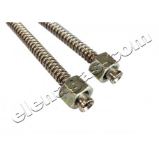 Гъвкава връзка за газ 2 x М12х1.5mm INOX
