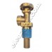 Кран спирателен за холандски тип авто бутилка 1/4" NPTF x 3/4" NGT