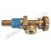 Кран спирателен за холандски тип авто бутилка 1/4" NPTF x 3/4" NGT