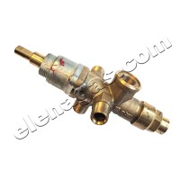 Кран със защита за отоплителна печка 