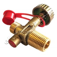 Кран спирателен ORGAZ за туристическа бутилка