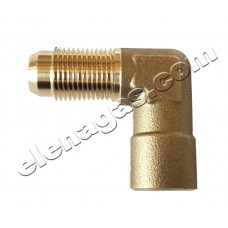 Коляно 90° газ 6/6 - М10Х1 / М10Х1 М/Ж