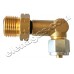 Коляно 90°  KLF (G12) W21.8x1/14LH мъжки - PVC ф8