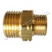 Нипел редуктивен 1/2" - G3/8"LH месинг