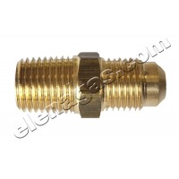 Нипел 1/4"x1/18 - 1/2"UNF месинг
