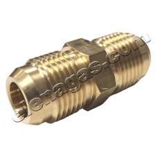 Нипел месингов 2 x 3/4"UNF - М/М