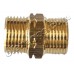 Нипел 3/8" - G3/8"LH месинг