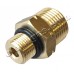 Нипел редуктивен 7/16" - G3/8"LH месинг