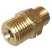 Нипел 7/16" - G1/4"LH месинг