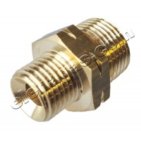 Нипел G1/4"LH - G3/8"LH месинг