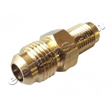 Преход M10x1mm - 1/2UNF М/М месингов