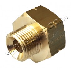 Преход W21.8x1/14LH - G3/8"L Ж/М - месингов