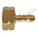 Преход холендров за маркуч KLF(G12) W21.8x1/14LH  месинг