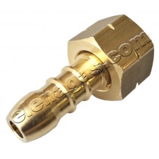 Преход холендров за маркуч G3/8"L  месинг