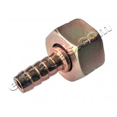 Преход холендров за маркуч- W21.8x1/14LH женски -метален