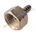 Преход холендров за маркуч- W21.8x1/14LH женски -метален