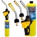 Газова горелка Elico MAPP AX1-106CGA за флакони 1" с пиезо комплект с 3 дюзи Газова горелка Elico MAPP AX1-106CGA за флакони 1" с пиезо комплект с 3 дюзи