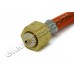 Маркуч за газ GOK 30bar 2 х G12 (W21.8) - 400mm 
