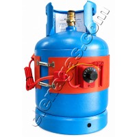Електрически силиконов нагревателен пояс за газови бутилки с термостат 970х120mm