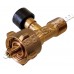Предпазен клапан свръх-поток за високо налягане W21.8x1/14LH - 3/8"LH
