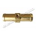 Преход за маркуч 16-16mm с 2 отвора М5/М6- месинг