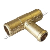 Тройник T-образен 16-19-19 лят месинг